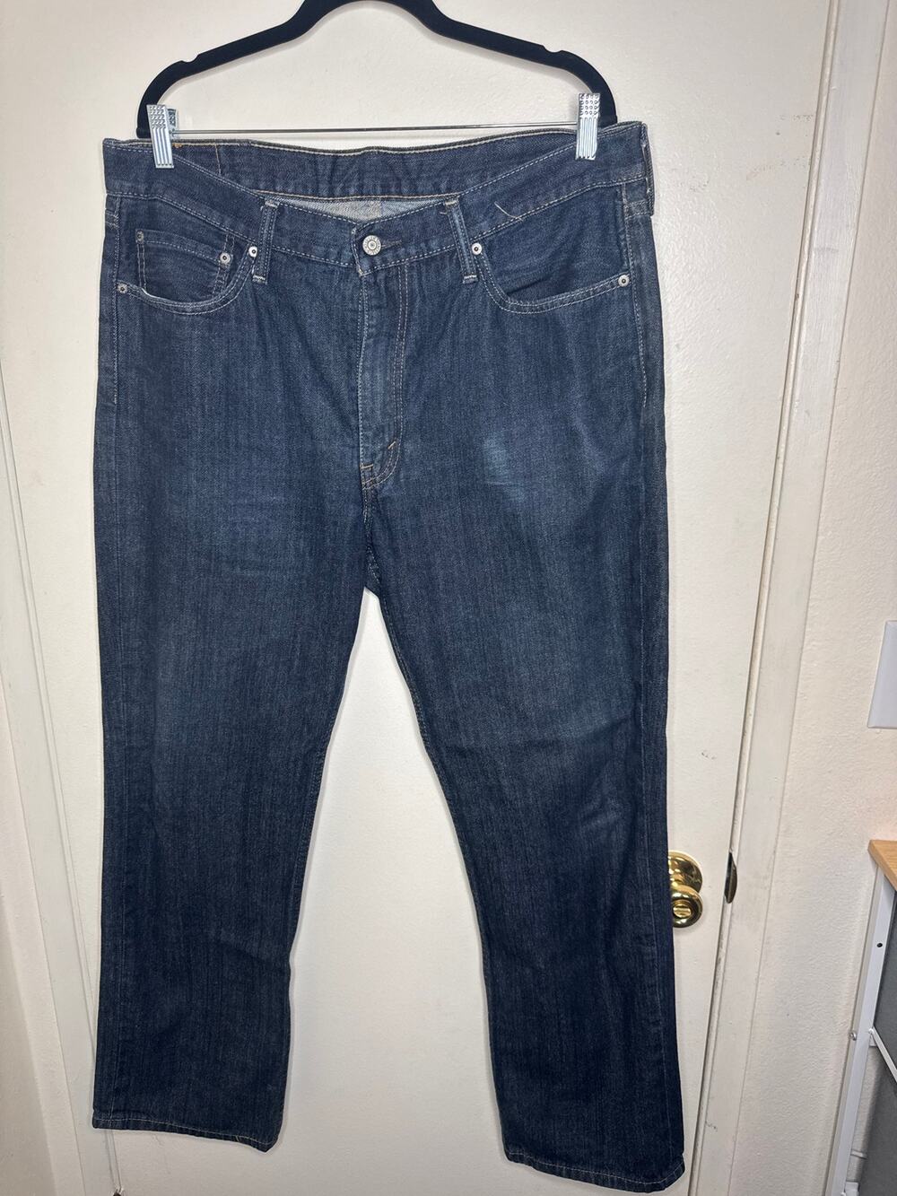 Levi’s 514 Men's Straight Fit Jeans W38 L32 dark blue